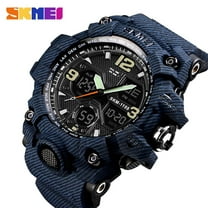 Mens Watches Men Sport Christmas Gifts Watch Watches for Men Mens Watches Display Christmas Analog Digital LED Electronic Wrist Gifts for Him Gifts for Dad Watches