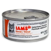 Angle View: MFR BACKORDER 011817  Iams Veterinary Formula Renal Multi Stage Renal Canned Cat Food 6 oz