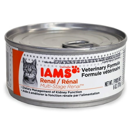 MFR BACKORDER 011817  Iams Veterinary Formula Renal Multi Stage Renal Canned Cat Food 6 oz