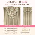thumbnail image 2 of Extensiones de pelo Goo Goo Real Human Remy Hair, 14 pulgadas, 2 of 7
