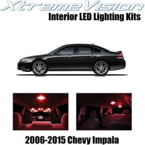 XtremeVision Interior LED for Chevy Impala 2006-2015 16 pcs Red Interior LED Kit Installation Tool Tool