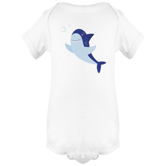 Toothy Shark Design Bodysuit Infant -Image by Shutterstock, 24 Months