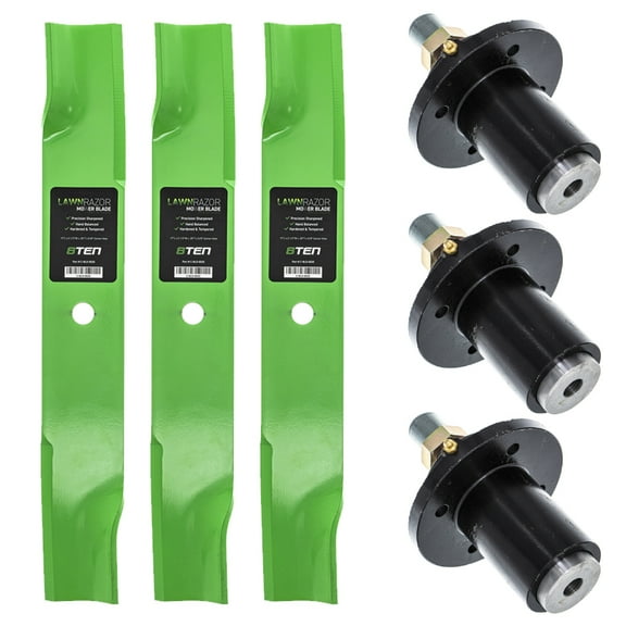 8TEN Spindle Air-Lift Blade for Dixie Chopper Classic 2750 30227-50 MK1002194