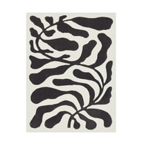 Trademark Fine Art Alisa Galitsyna One Hundred Leaved Plant 21 Lino Print Canvas Wall Art