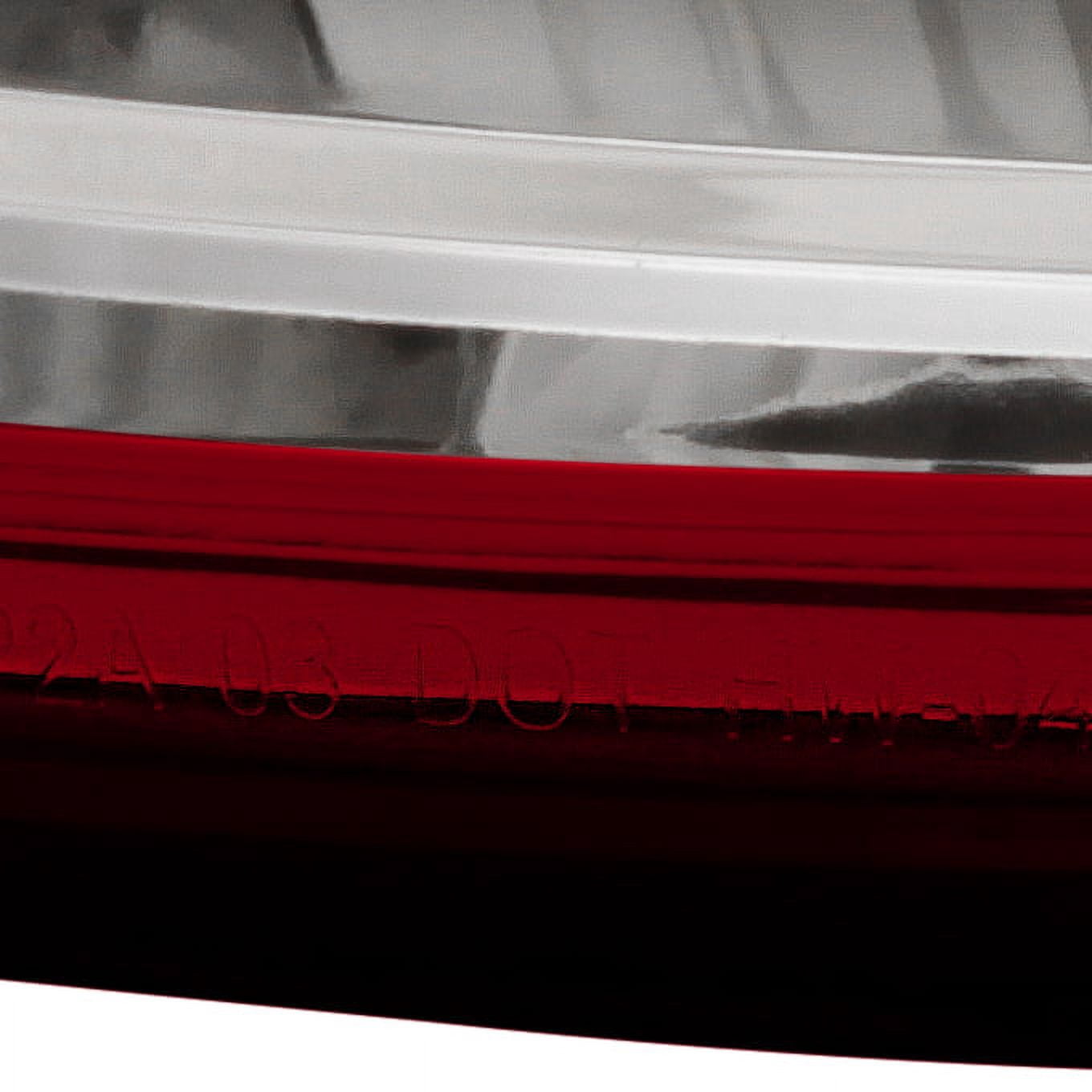 AKKON - For 2000-2006 Suburban Tahoe Yukon XL Denali Liftgate Model Style G2 Red Smoked C-Sty LED Tail Lights Brake Lamps LH+RH