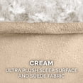 thumbnail image 5 of FurHaven | Memory Foam Ultra Plush Luxe Lounger Pet Bed for Dogs & Cats, Cream, Jumbo Plus, 5 of 13