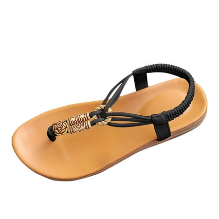 

Jungdeepe Women Summer Elastic Band Casual Open Toe Flat Soft Bottom Breathable Slippers Shoes Sandals Platform Sandals Colors Women Platform Heels Men Flip Flop Womens Low Wedge Sandals Size 11 Water