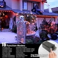 thumbnail image 2 of Miniluces decorativas de Halloween LAMPHOME de 66 pies y 200 LED, 2 of 6