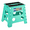 Dot Green, variant on ACSTEP Folding 13 Inch Premium Heavy Duty Foldable Step Stool Dot Blue
