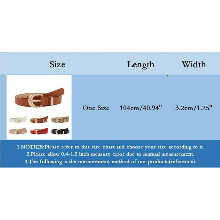 mveomtd Women Leather Waist Belt For Ladies Jeans Pants Men Designer Belts  Khaki
