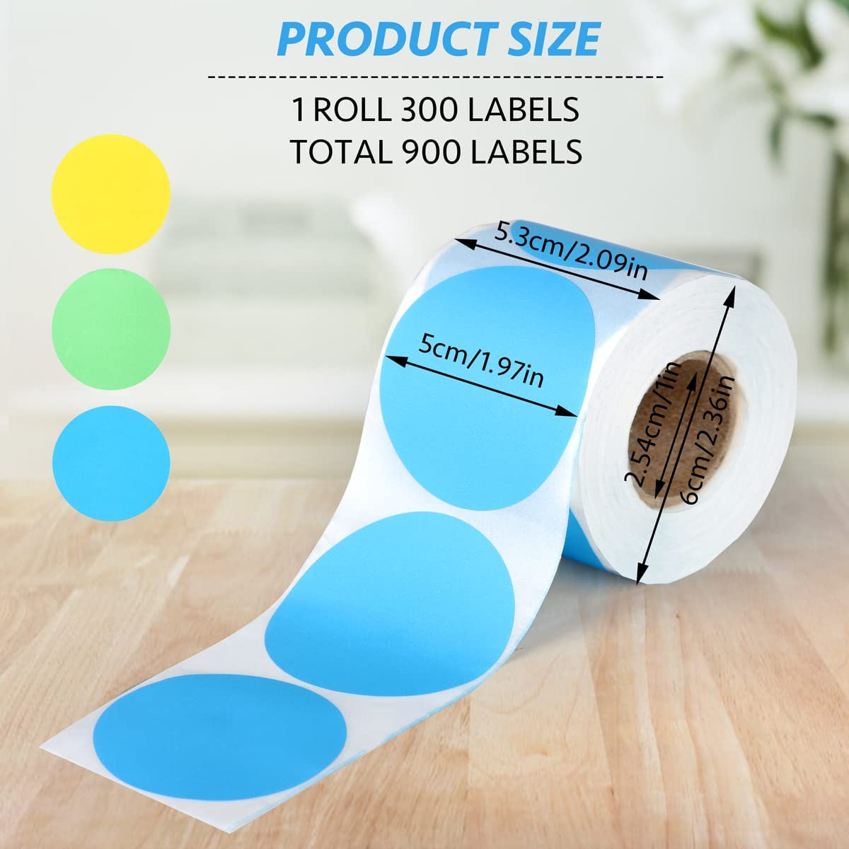 200 Custom 2" Circle Stickers – Your Design, Printed On Bulk Roll, Waterproof