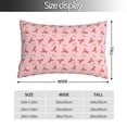 thumbnail image 2 of Salouo Cartoon Lobsters 3 Pattern Pillow Cases,1PC Pillow Covers with Envelope Closure Decorative Pillow Case for Bed Couch,Pillows Not Included-14"x20", 2 of 6