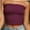 Purple, variant on Women's Basic Casual Strapless Backless Bandeau Bra Tube Top