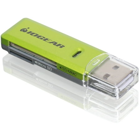 Iogear GFR204SD SD/MicroSD/MMC Card Reader and Writer