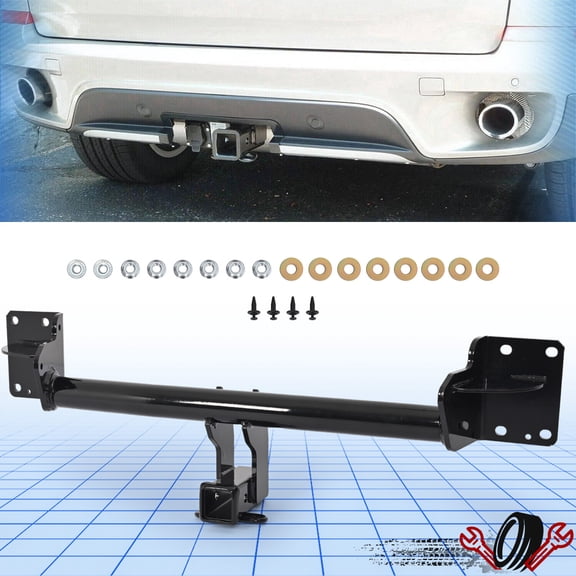 Class-3 Trailer Hitch Receiver Rear Bumper Tow Kit 2" for BMW X5 07-18 X6 14-19