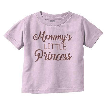 

Mommy s Little Princess Cute Daughter Youth T Shirt Tee Girls Infant Toddler Brisco Brands 18M