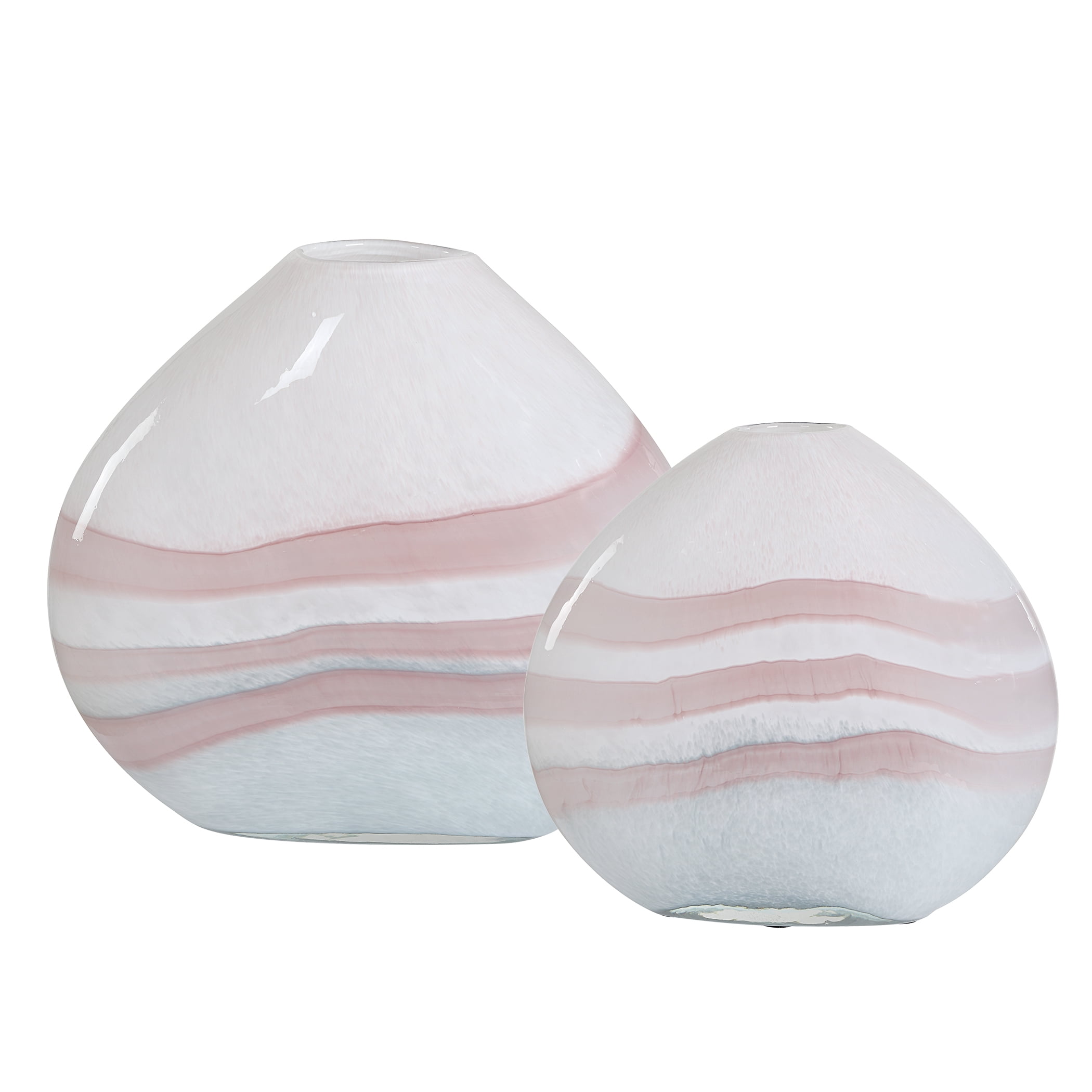 Uttermost Swirl Glass Vases - Thumbnail 4