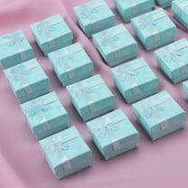 Topbathy 30PCS Jewelry Box Gift Elegant Paper Storage for Women Receptions