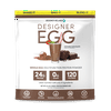 Designer Wellness , Designer Egg, Natural Egg Yolk & White Protein Powder, 24g Protein, Keto and Paleo Friendly, Less Fat and Cholesterol, Dutch Chocolate 12.4 Ounce