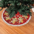 thumbnail image 2 of Falda para árbol de Navidad FREEHOTU Gingerbread Candy Lollipop, 2 of 4