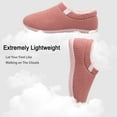 thumbnail image 5 of Barerun Women Men Fuzzy Slippers Warm Indoor Outdoor House Shoes, 5 of 6
