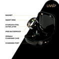 thumbnail image 4 of LivUp Smart Ring, Black, Size 9, 4 of 6