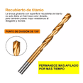 thumbnail image 5 of Juego De Brocas De Acero Rápido Para Metal Y Madera, 99 Pzs, 5 of 5