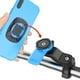 thumbnail image 3 of Soporte de teléfono para motocicleta y bicicleta, accesorio de seguridad con bloqueo cuádruple, giratorio de 360 ° para Xiaomi y iPhone, 3 of 4