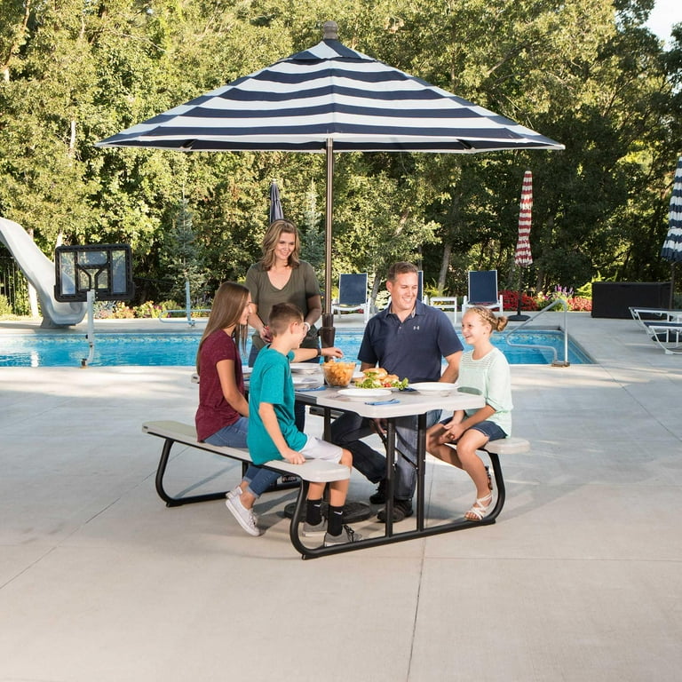 ラヴジョイの庭 Lifetime 6 ft. Classic Folding Polyethylene Picnic Table