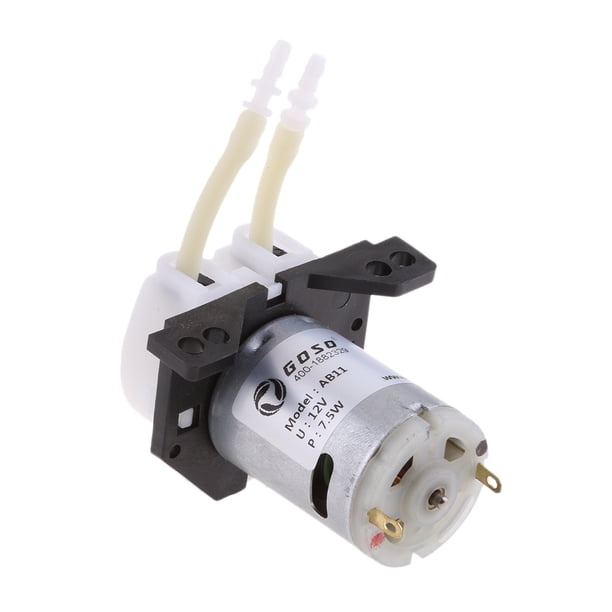 Bomba dosificadora peristáltica con cabezal dosificador Motor paso a paso 0 100 ml/min 12V/ Blanco