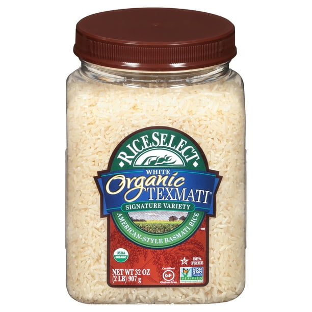 Rice Select Organic White Texmati American-Style Basmati Rice, 32 oz