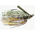 thumbnail image 3 of Freedom Tackle F75119 Swim Jig Olive Shad 1/4oz Jig Fishing Lure, 3 of 5