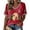 Hot Pink, variant on Women's Christmas Country Legend Tee Graphic Short Sleeve V Neck Tee Dolly Memorial T-Shirt for Fans Memorial Gift Apparel,(S)