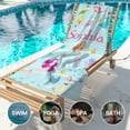 thumbnail image 2 of Personalized Beach Towel for Kids & Adults with Name 400GSM Custom 100% Microfiber Pool Towel Ultra Absorbent Super Soft Towels Personalized Gift for Women Men, 2 of 6