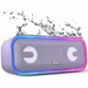 thumbnail image 1 of wonima11 SoundBox Pro+ Bluetooth Wireless Pairing Speaker with 24W Stereo Sound, Punchy Bass, IPX6 Waterproof, 15Hrs Playtime, Multi-Colors Lights, for Home, Outdoor-Purple, 1 of 1