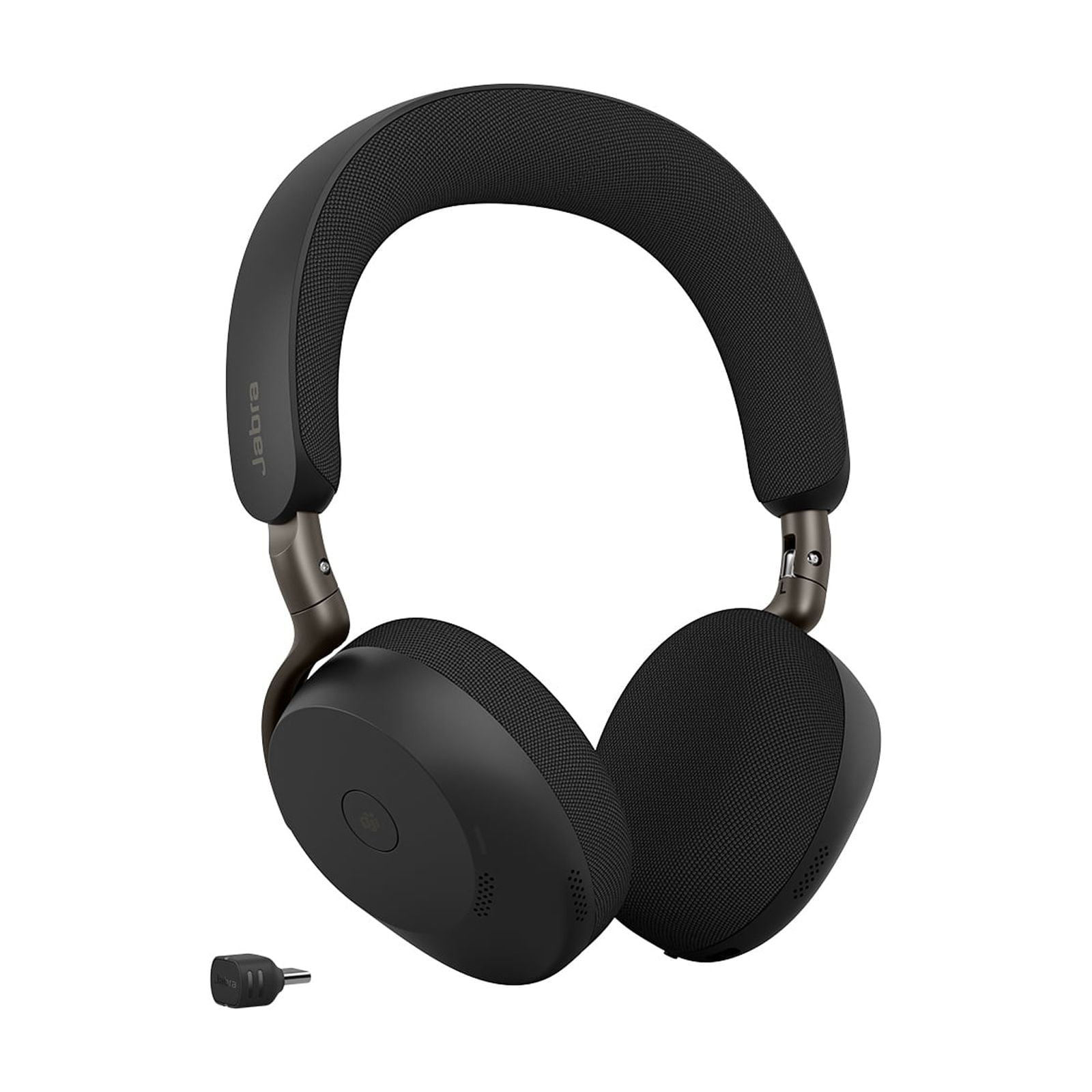 Jabra Evolve3 75 MS - USB-C with Dongle - Black Wireless Headset / Music Headphones Black