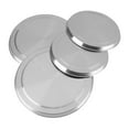 thumbnail image 6 of Electric Stove Burner Covers, Stainless Steel Round Kitchen Stove Top Burner Covers Cooker , Set of 4, 2pcs 8.3" and 2pcs 6.7", 6 of 10