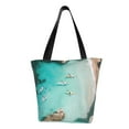 thumbnail image 1 of Balery Turquoise Beach Kayaking Bolsa de Hombro con Diseño, Bolsa Grande y Duradera, Bolsa Versátil para Compras, 1 of 6