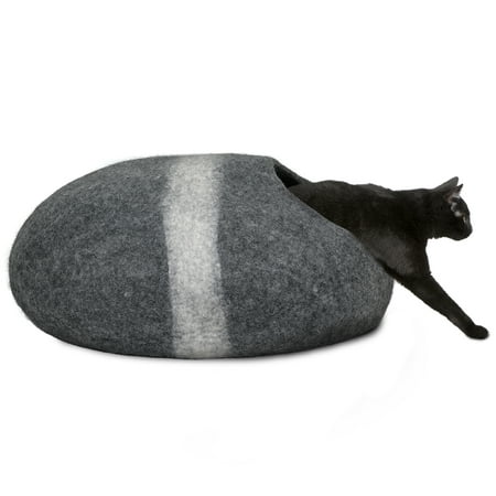 UPC: 0850006400386 | Mau Lifestyle Horizon Cat Cave – Dark Gray