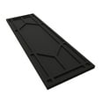 thumbnail image 6 of Ekena Millwork 15"W x 62"H True Fit PVC Shaker Fixed Mount Shutters, Black (Per Pair - Hardware Not Included), 6 of 9