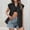 Black, variant on Pxiakgy Linen Shirts for Women Women's Elastic Cuffs Cotton Linen Button Up Shirt for Daily Casual Commuting Summer Loose Fit Sleeveless Button Down Shirts for Women Black L