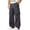 Dark Gray, variant on Men's Wide Leg Cargo Pants Loose Fit Straight Leg Drawstring Trousers Streetwear Parachute Pants with Pockets