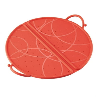 Kuhn Rikon Red Silicone 10 Inch Foldable Splatter Guard
