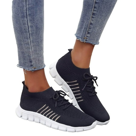 

NOKIO Women S Memory Foam Workout Shoes Women S Walking Shoes Womens Shoes Ethnic Casual Shoes Summer Fashion Hollow Breathable Flat Heel Soft Sole Casual Shoes