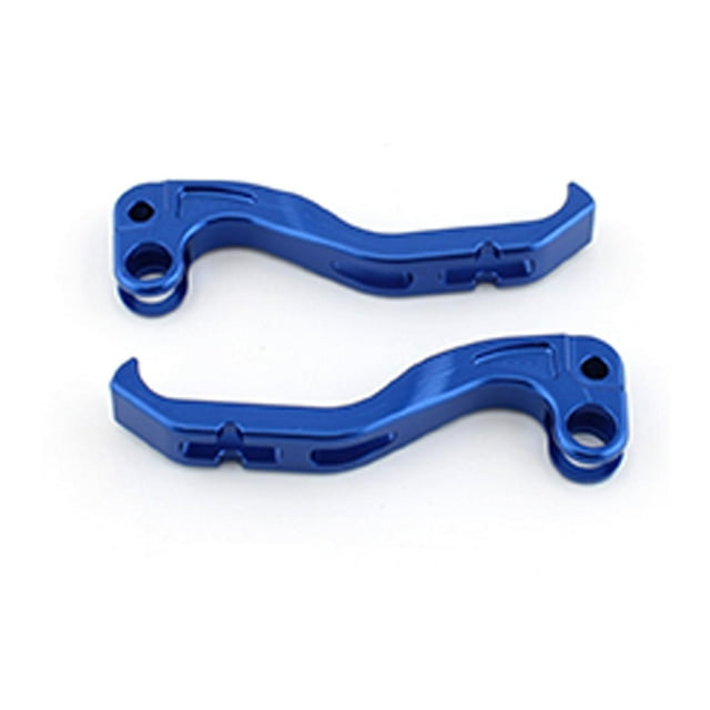 harper 2 Pieces Brake Clutch Lever Levers Left Right Aluminum Alloy Simple Installation Blue