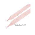 thumbnail image 3 of INSPIRE CHIC 1 Pair Widened 4 cm Wide Flat Ribbon Shoelaces Stripes Shoe Laces Sneakers Boots 100cm/39.4" Pink, 3 of 5