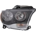 thumbnail image 2 of CAPA For 11-13 Durango Halogen Headlight Headlamp w/Bulb Black Bezel Right Side, 2 of 5