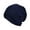 Navy, variant on Head Wraps for Women's Hair Detachable Button Women Ruched Solid Muslim Cap Hat Wrap Scarf Cap Headwraps Black