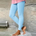 thumbnail image 2 of Womens Ribbed Seamless Leggings High Waist Workout Gym Yoga Pants with Stretchy Fit for Daily Active Use, 2 of 8