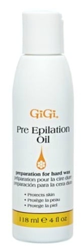 GiGi Pre-Epilation Oil - Use With All Type of Hard Wax (Size : 4 oz)